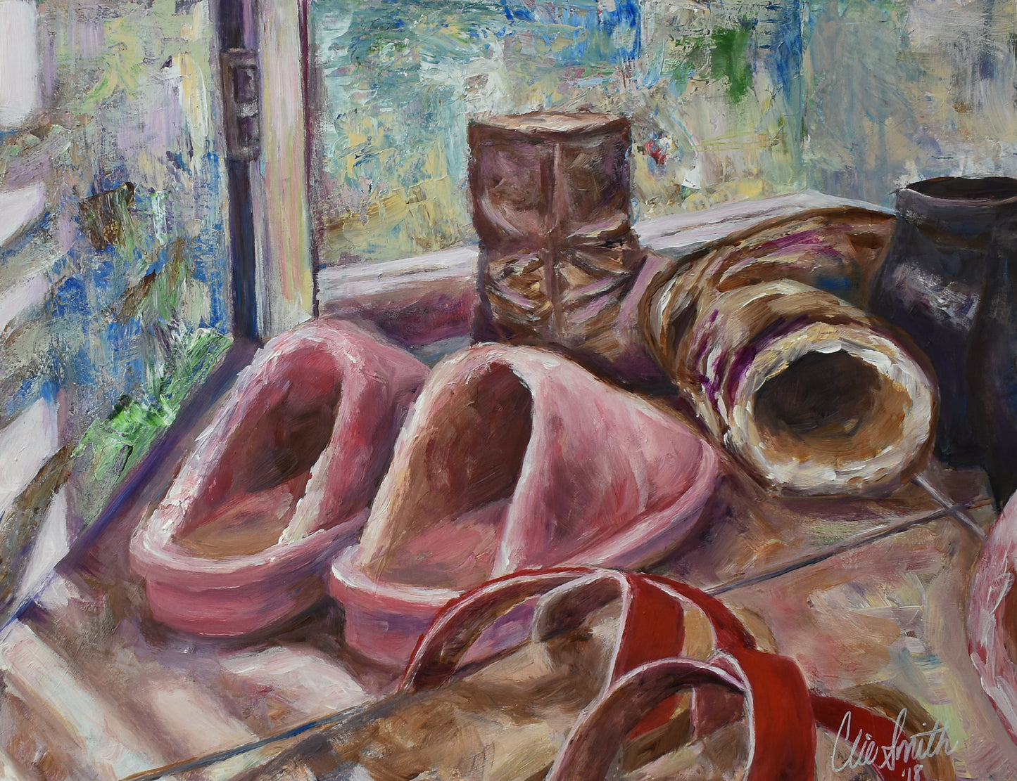 "Shoes Off in the Foyer" Fine Art Print
